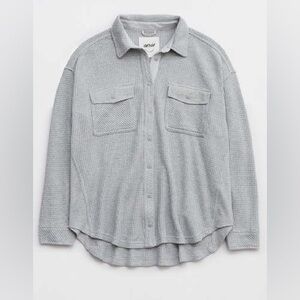 Aerie Lumberjane Waffle Shirt